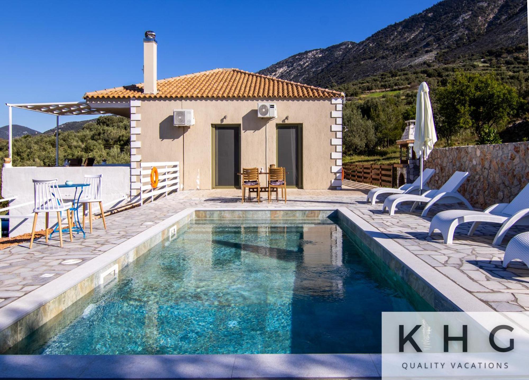 Skoumas Villa Surrounded By Olive Trees! Vlachata Exterior foto