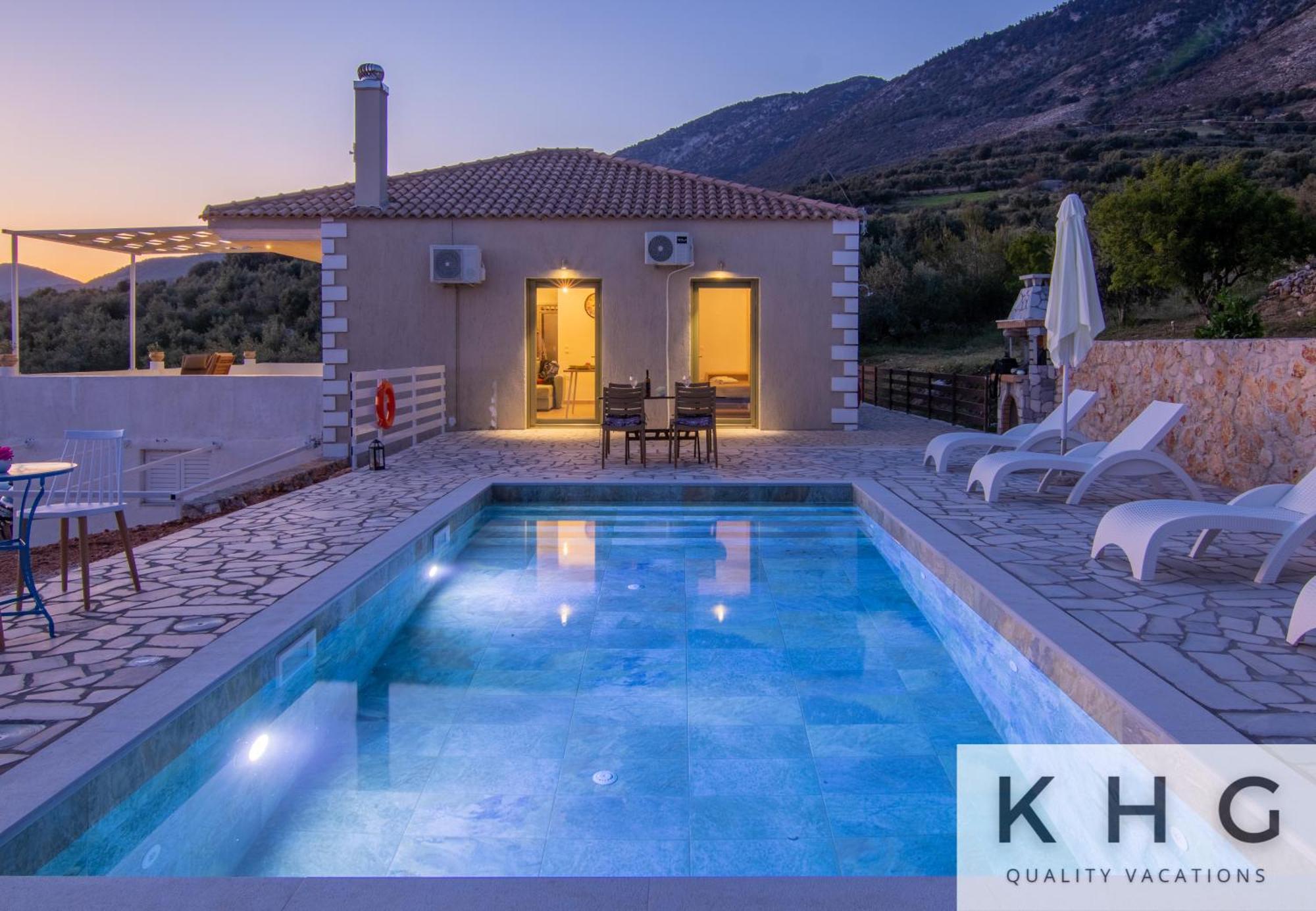 Skoumas Villa Surrounded By Olive Trees! Vlachata Exterior foto