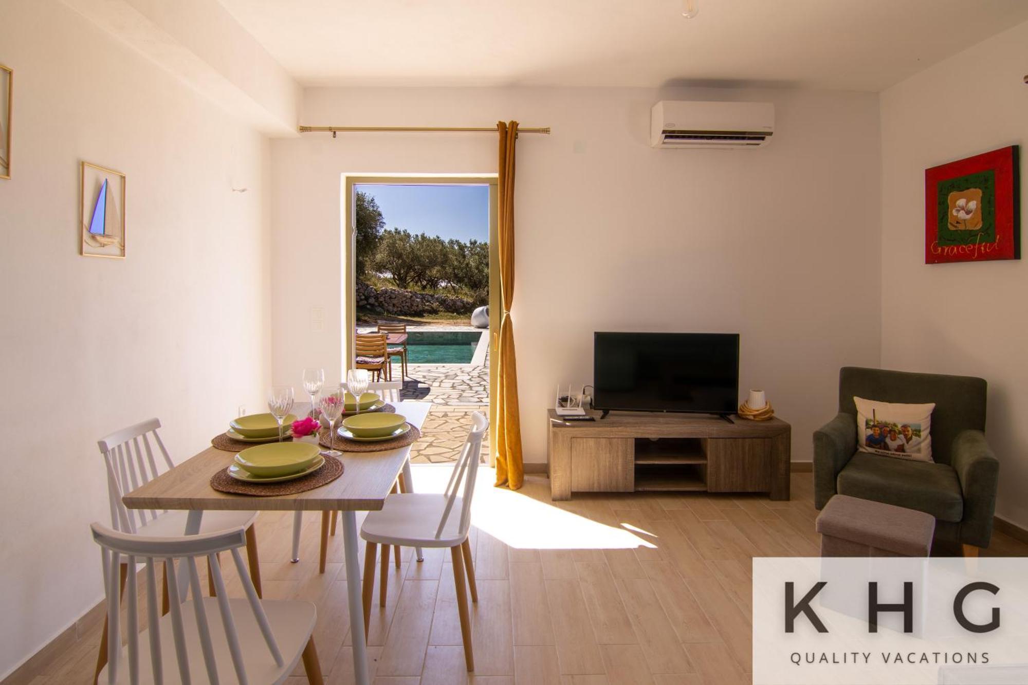 Skoumas Villa Surrounded By Olive Trees! Vlachata Exterior foto